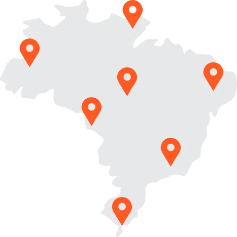 Regiões que transportamos cargas Urgente Transporte